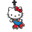 Monogram International Inc. Hello Kitty Hello Kitty Soft Touch PVC Keychain