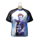 Kurt S. Adler Doctor Who T Shirt Shape 3.5" Glass Xmas Ornament