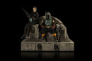 Iron Studios Star Wars: The Mandalorian Boba Fett & Fennec Shand on Throne Deluxe 1:10 Scale Statue