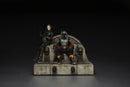 Iron Studios Star Wars: The Mandalorian Boba Fett & Fennec Shand on Throne Deluxe 1:10 Scale Statue