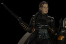 Iron Studios Star Wars: The Mandalorian Boba Fett & Fennec Shand on Throne Deluxe 1:10 Scale Statue