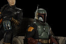 Iron Studios Star Wars: The Mandalorian Boba Fett & Fennec Shand on Throne Deluxe 1:10 Scale Statue