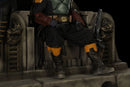 Iron Studios Star Wars: The Mandalorian Boba Fett & Fennec Shand on Throne Deluxe 1:10 Scale Statue