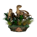 Iron Studios Jurassic Park Two Raptors Deluxe 1:10 Scale Statue