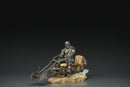 Iron Studios Star Wars: The Mandalorian Mandalorian on Speederbike Deluxe 1:10 Scale Statue