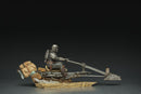 Iron Studios Star Wars: The Mandalorian Mandalorian on Speederbike Deluxe 1:10 Scale Statue