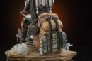 Iron Studios Star Wars: The Mandalorian Mandalorian on Speederbike Deluxe 1:10 Scale Statue