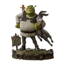 Iron Studios Shrek Shrek, Donkey & Gingerbread Man Deluxe 1:10 Scale Statue