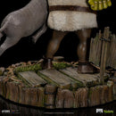 Iron Studios Shrek Shrek, Donkey & Gingerbread Man Deluxe 1:10 Scale Statue