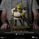Iron Studios Shrek Shrek, Donkey & Gingerbread Man Deluxe 1:10 Scale Statue