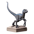 Iron Studios Jurassic World Velociraptor Blue Icons