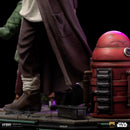 Iron Studios Star Wars Obi Wan & Young Leia DLX 1:10 Statue
