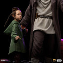 Iron Studios Star Wars Obi Wan & Young Leia DLX 1:10 Statue