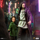 Iron Studios Star Wars Obi Wan & Young Leia DLX 1:10 Statue