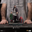 Iron Studios Star Wars Obi Wan & Young Leia DLX 1:10 Statue