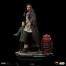 Iron Studios Star Wars Obi Wan & Young Leia DLX 1:10 Statue