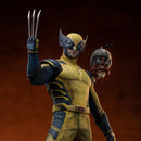Iron Studios Deadpool & Wolverine Wolverine & Headpool 1:10 Statue