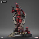 Iron Studios Deadpool & Wolverine Deadpool 1:10 Statue