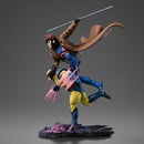 Iron Studios X Men '97 Gambit & Wolverine Deluxe 1:10 Scale Statue