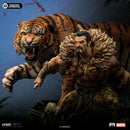 Iron Studios Sinister Six Kraven vs Spider Man 1:10 Scale Diorama