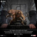 Iron Studios Sinister Six Kraven vs Spider Man 1:10 Scale Diorama