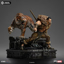 Iron Studios Sinister Six Kraven vs Spider Man 1:10 Scale Diorama