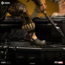 Iron Studios Sinister Six Kraven vs Spider Man 1:10 Scale Diorama