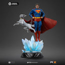Iron Studios Superman (2025) Superman & Krypto 1:10 Scale Statue