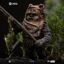 Iron Studios Star Wars Leia and Wicket 1:10 Scale Statue