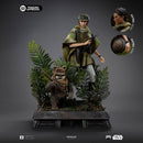 Iron Studios Star Wars Leia and Wicket 1:10 Scale Statue