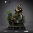 Iron Studios Star Wars Leia and Wicket 1:10 Scale Statue