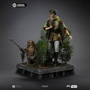 Iron Studios Star Wars Leia and Wicket 1:10 Scale Statue