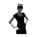 Elope Doctor Who Dalek Arm Warmers (White)