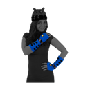 Elope Doctor Who Dalek Arm Warmers (Blue)