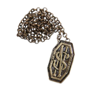 Elope Fantastic Beasts and Where to Find Them Newt's Monogram Necklace / Pin