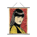 NECA Watchmen Wall Scroll Silk Spectre Pop Art
