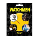 NECA Watchmen Pin Set Of 4 End Is Nigh