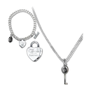NECA Twilight Jewellery Heart & Key Necklace/Bracelet
