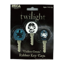 NECA Twilight Rubber Key Cap Cullen Crest 3 Pack