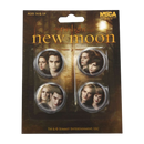 NECA The Twilight Saga: New Moon Pin Set Of 4 Cullens