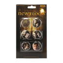 NECA The Twilight Saga: New Moon Pin Set of 6 Jacob & the Cullens
