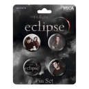 NECA The Twilight Saga: Eclipse Pin Set Of 4 Jacob & Bella