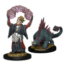 WizKids Games Wardlings Boy Warlock & Lizard Pre Painted Minis