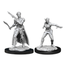 WizKids Games Dungeons & Dragons Nolzur's Marvelous Unpainted Minis: Shifter Rogue Female