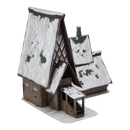 WizKids Games Dungeons & Dragons Icons of the Realms The Lodge Papercraft Set