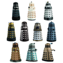 Master Replicas Doctor Who (TV) Parliament Set 1 (Dalek Figurine Set)