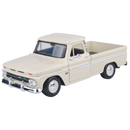 Motormax Timeless Legends 1966 Chevy C10 Fleetside Pickup [Cream] 1:24 Scale Diecast Vehicle