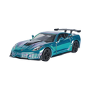 Motormax Custom Wrap 2019 Corvette ZR1 1:24 Scale Diecast Vehicle