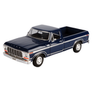 Motormax Timeless Legends 1979 Ford F 150 Custom [Blue] 1:24 Scale Diecast Vehicle