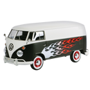 Motormax Volkswagen Collection VW Type 2 (T1) Delivery Van Hot Rod (2 Tone) 1:24 Scale Diecast Vehicle